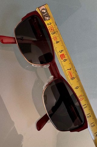 GUCCI GAFAS SLIM MUJER ROJO GRANATE
