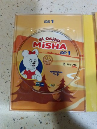 Lote 3 DVD El Osito Misha RTVE