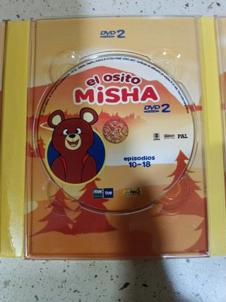 Lote 3 DVD El Osito Misha RTVE