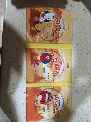 Lote 3 DVD El Osito Misha RTVE
