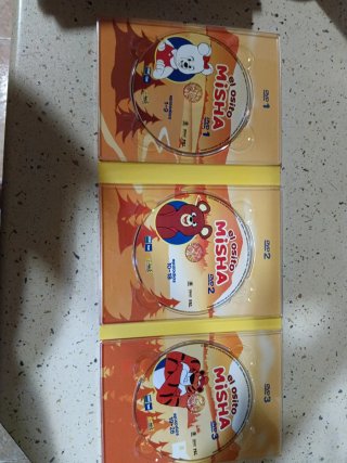 Lote 3 DVD El Osito Misha RTVE