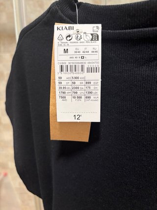 Vestido negro Kiabi mujer