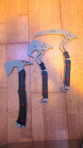 Adorno 3D Hacha Tomahawk