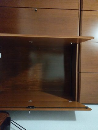 Armario empotrado de madera