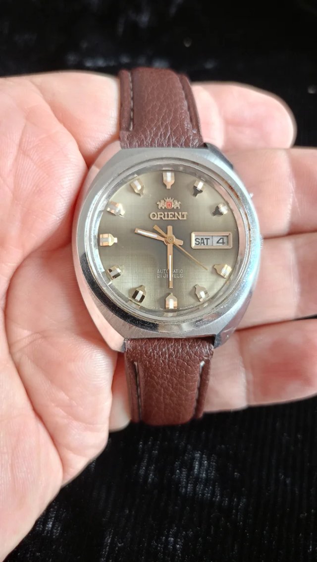 Reloj Orient Automático Marrón.