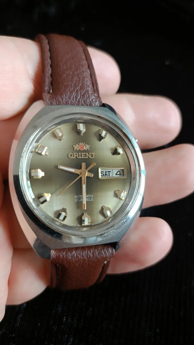 Reloj Orient Automático Marrón.