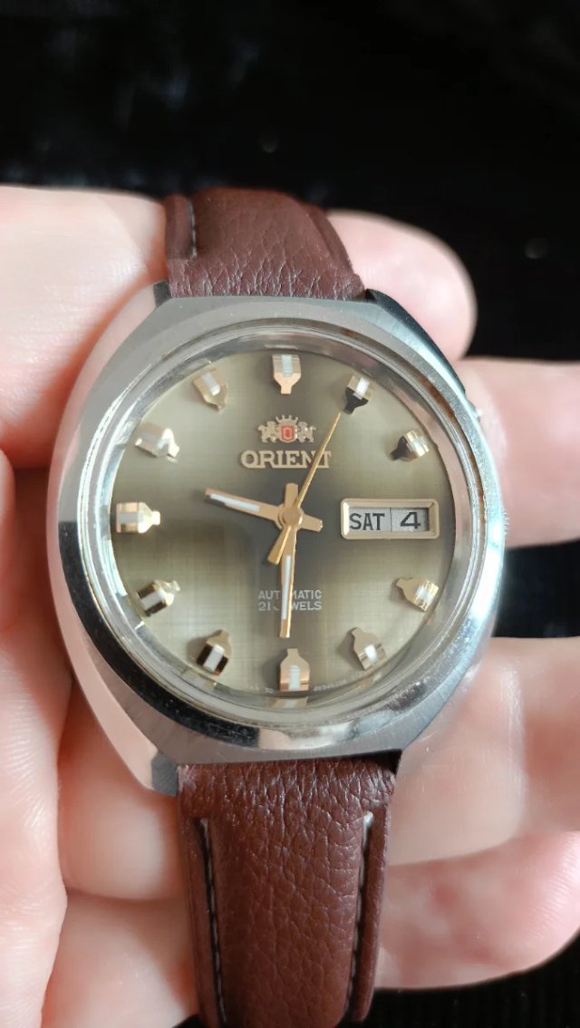 Reloj Orient Automático Marrón.