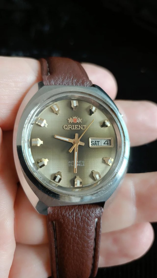 Reloj Orient Automático Marrón.