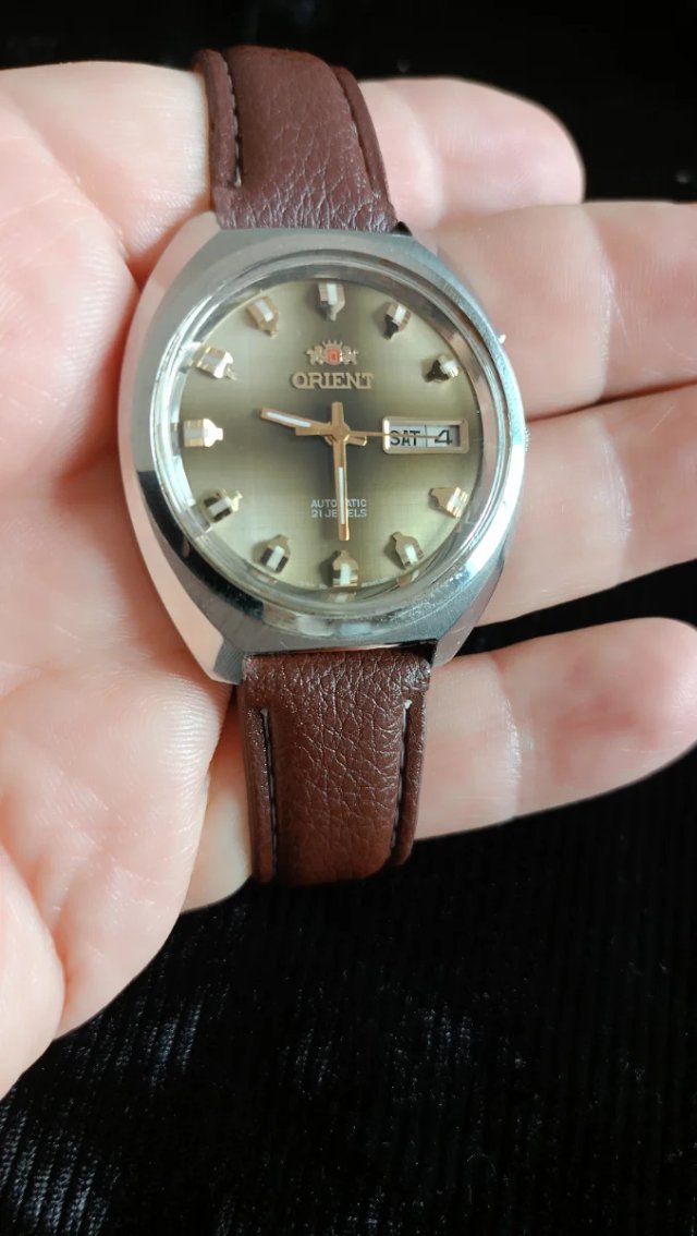 Reloj Orient Automático Marrón.