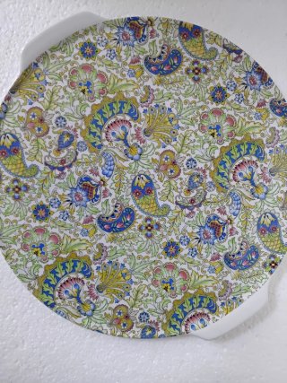 Piatto Teheran Ceramiche Franco Pozzi Vintage