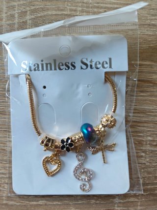 Pulsera Acero Estilo Pandora