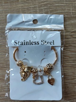 Pulsera Acero Estilo Pandora