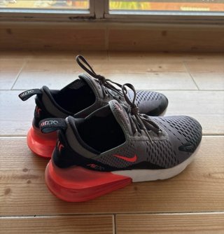 Zapatillas Nike Air Max 270 Gris Naranja