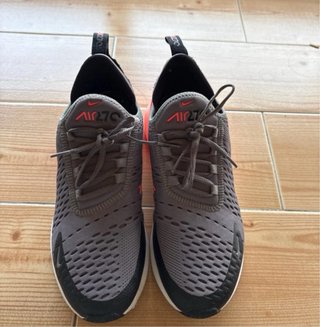 Zapatillas Nike Air Max 270 Gris Naranja