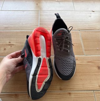 Zapatillas Nike Air Max 270 Gris Naranja