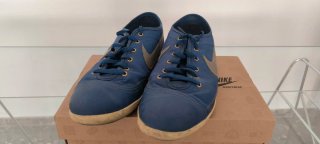 Zapatillas Nike Azul y Dorado Talla 42