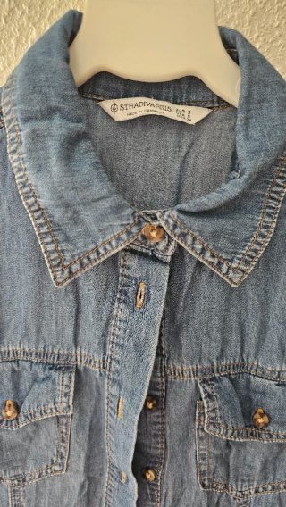 Vestido vaquero Stradivarius