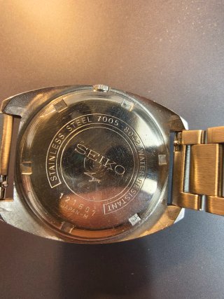 Reloj Seiko Automático 7005
