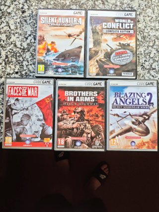 Lote 5 Juegos PC DVD ROM Ubisoft