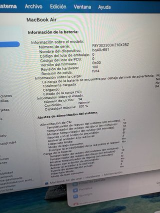 MacBook Air M2 Nuevo