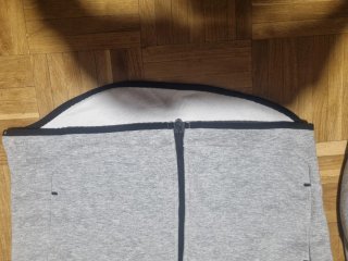 Sudadera Primark Active con capucha gris