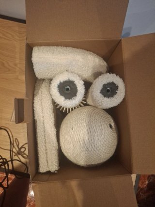 Rascador para gatos de sisal