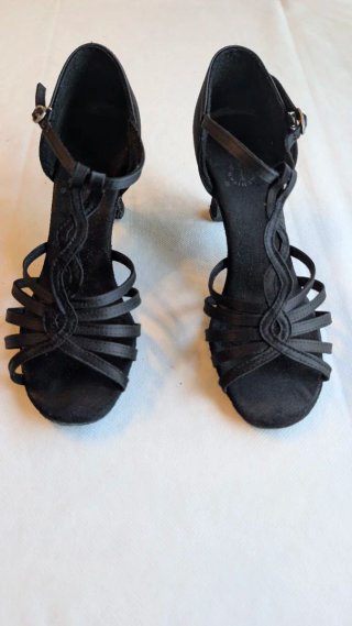 Zapatos de baile de salón negros
