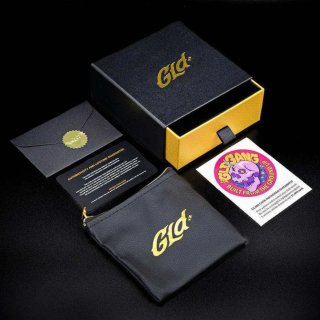 Pendientes Cruz GLD de Oro Blanco y Brillantes