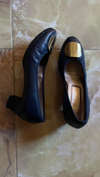 Zapatos de tacón Mascaró azul marino
