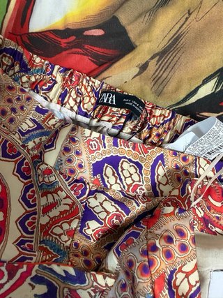 Kimono Zara estampado talla S