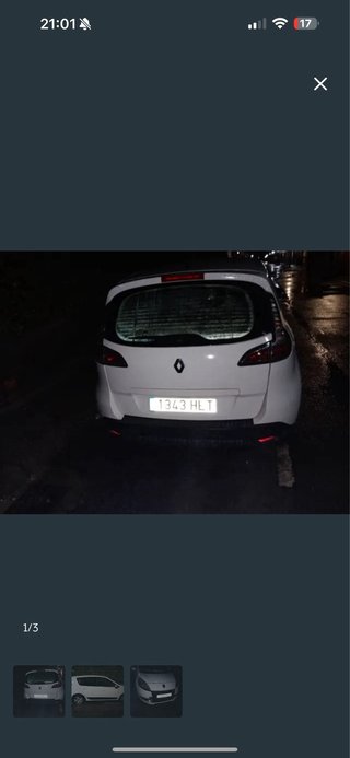 Renault Scenic 2012