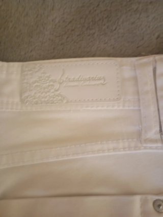 Pantalones vaqueros blancos mujer T.38