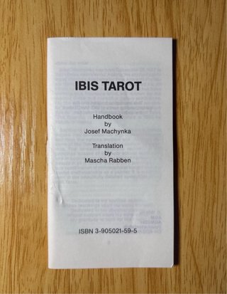 Ibis Tarot - Josef Machynka 1991