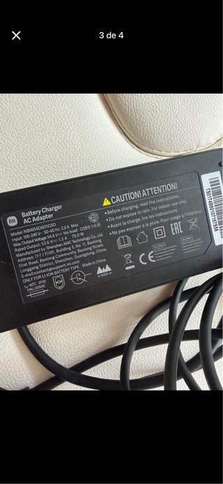 Carregador Trotinete Elétrico xiaomi
