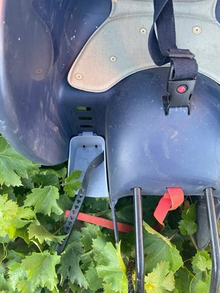 Silla porta niños bicicleta
