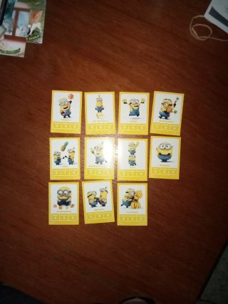 Cromos Minions Marketmania Carrefour