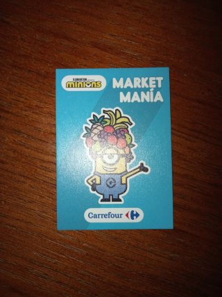 Cromos Minions Marketmania Carrefour