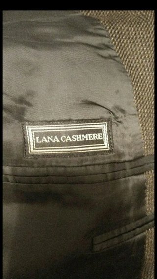 Giacca Blazer Canali Lana Cashmere Overcheck M