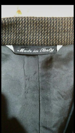 Giacca Blazer Canali Lana Cashmere Overcheck M