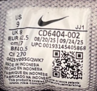 Zapatillas Nike P-6000 Plata y Blanco