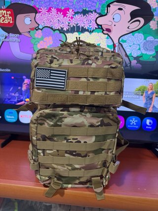 Mochila Táctica Militar 50L Camuflaje nueva