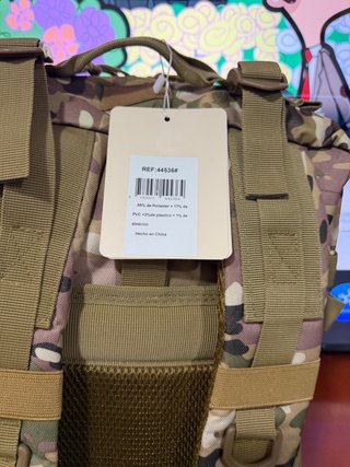 Mochila Táctica Militar 50L Camuflaje nueva