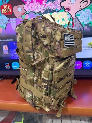 Mochila Táctica Militar 50L Camuflaje nueva