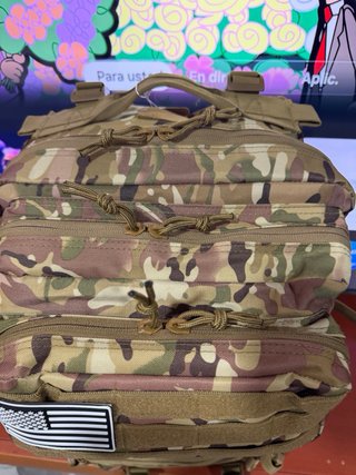 Mochila Táctica Militar 50L Camuflaje nueva
