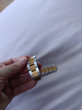 Eslabones Rolex Oro y Plata