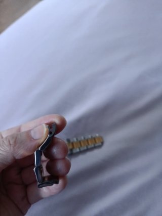 Eslabones Rolex Oro y Plata