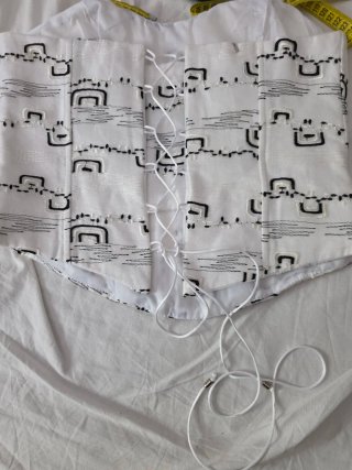 Conjunto corpiño y falda fiesta