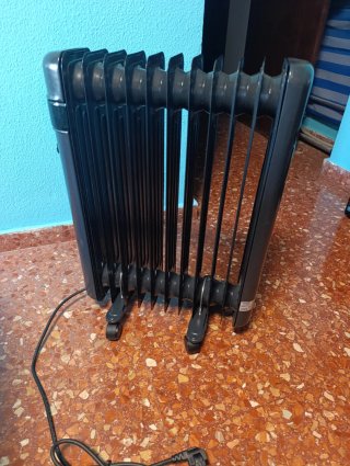 Calentador Eléctrico Taurus Alpatec Agadir Negro