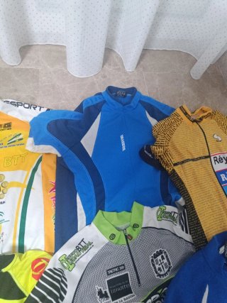 Lote maillots ciclismo varios