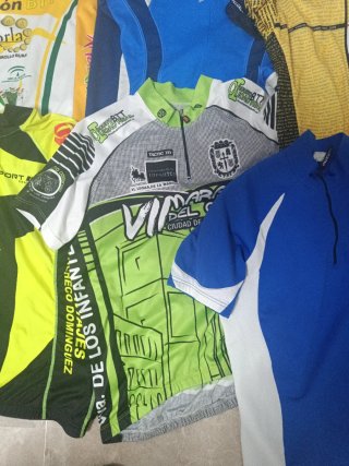 Lote maillots ciclismo varios